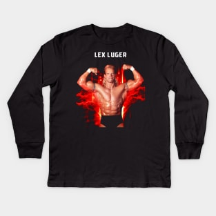 Lex Luger Kids Long Sleeve T-Shirt